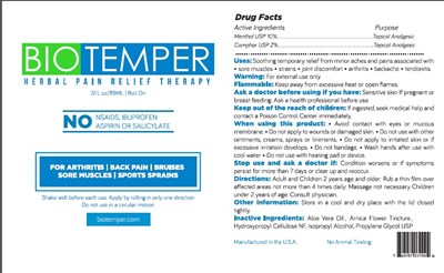 Image Description (Biotemper Label)